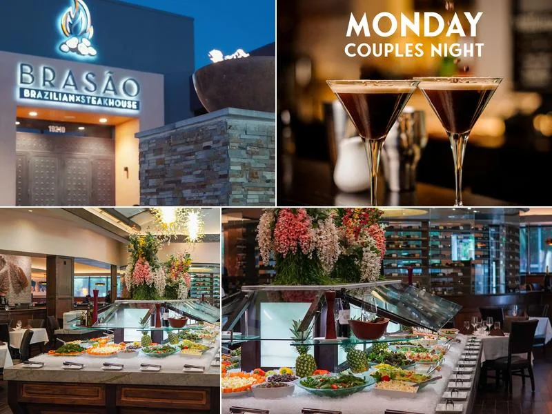 Food and dining at Brasão Brazilian Steakhouse